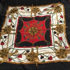 Equestrian themed scarf